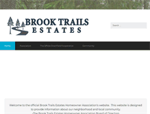 Tablet Screenshot of btrails.org